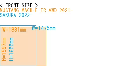 #MUSTANG MACH-E ER AWD 2021- + SAKURA 2022-